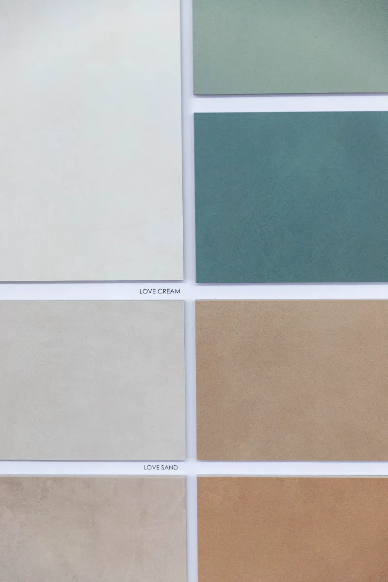 Différentes teintes